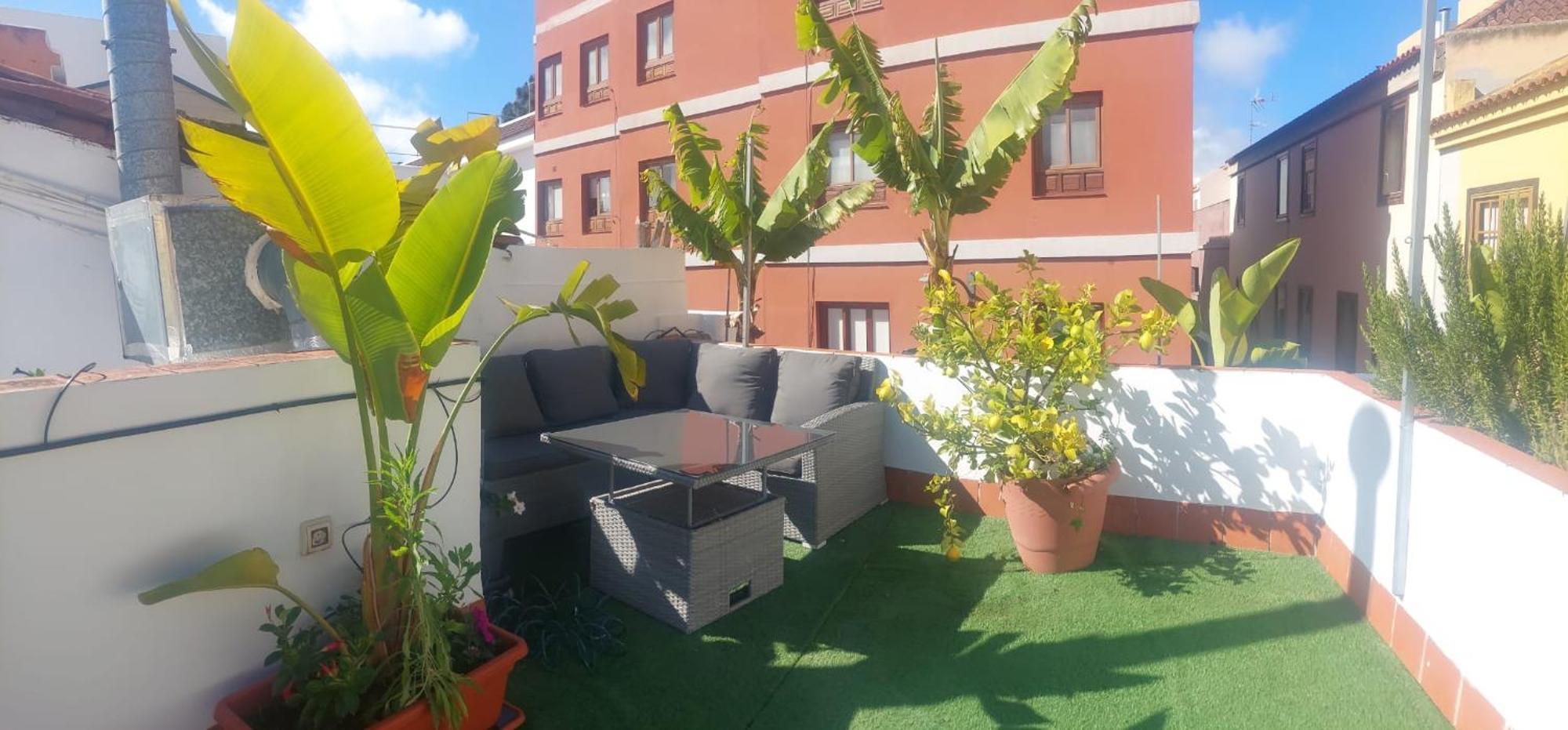 Апартаменти Agradable Casa Con Terraza Сан-Крістобаль-де-ла-Лагуна Екстер'єр фото