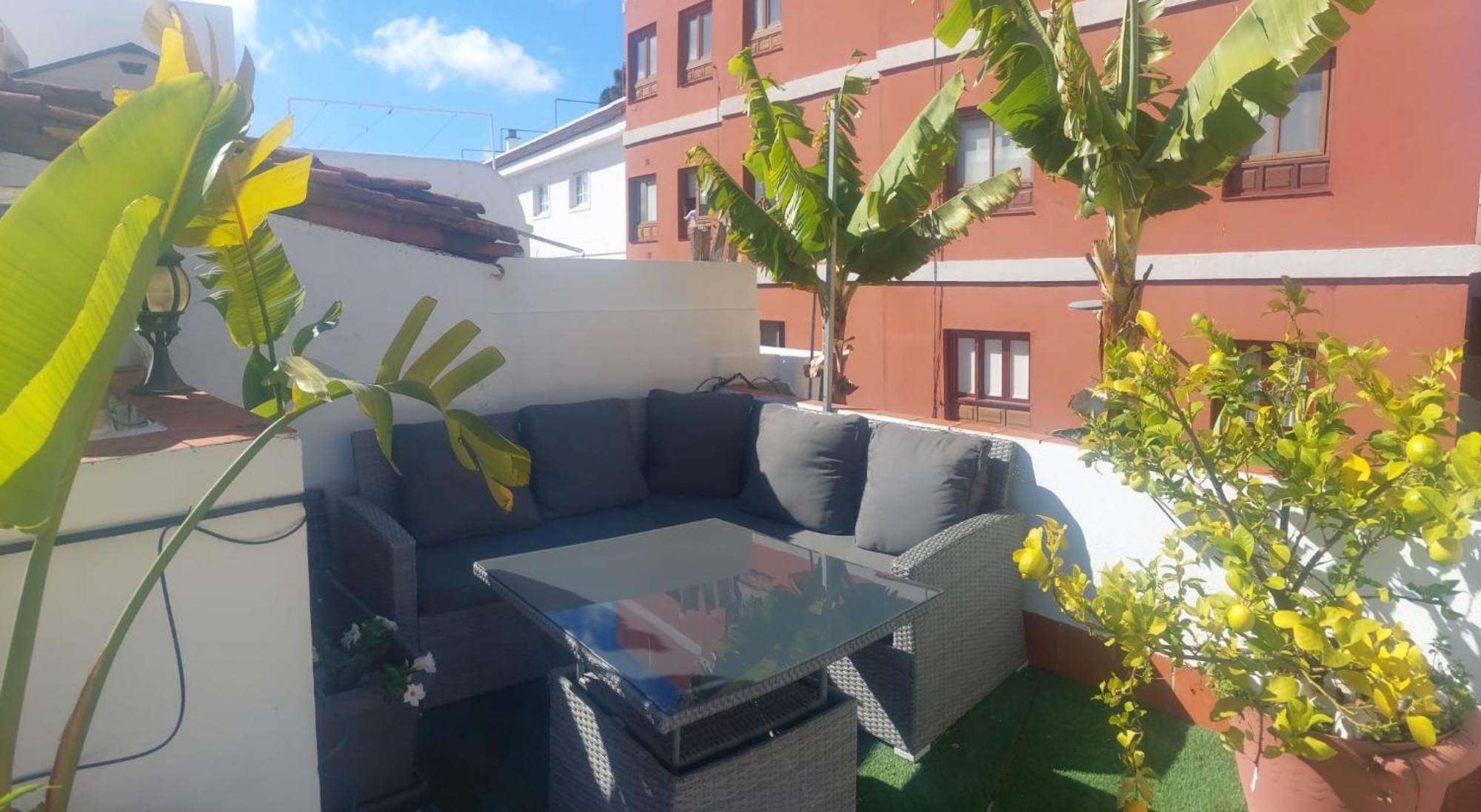 Апартаменти Agradable Casa Con Terraza Сан-Крістобаль-де-ла-Лагуна Екстер'єр фото